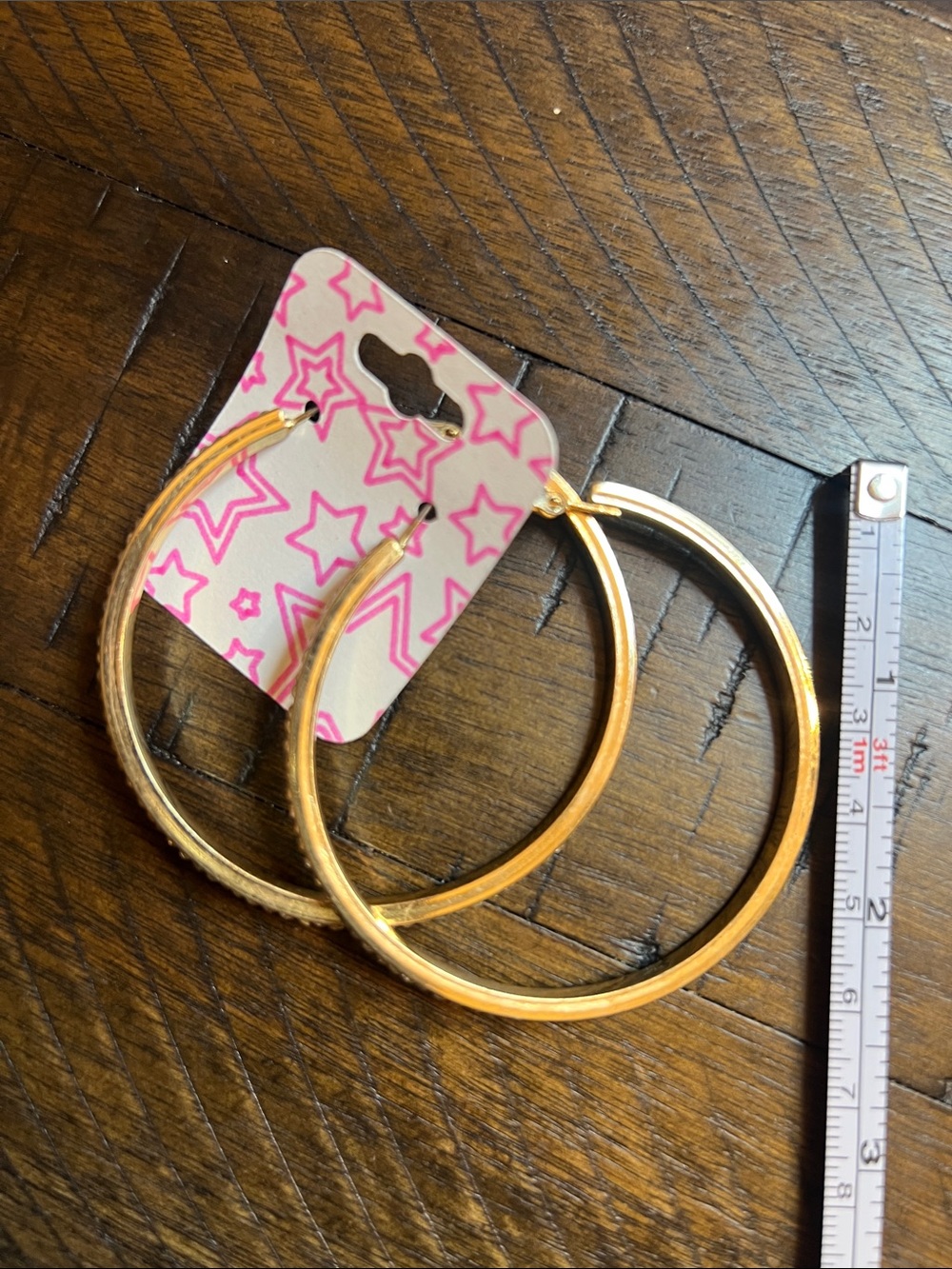 Large Gold Hoop Earrings